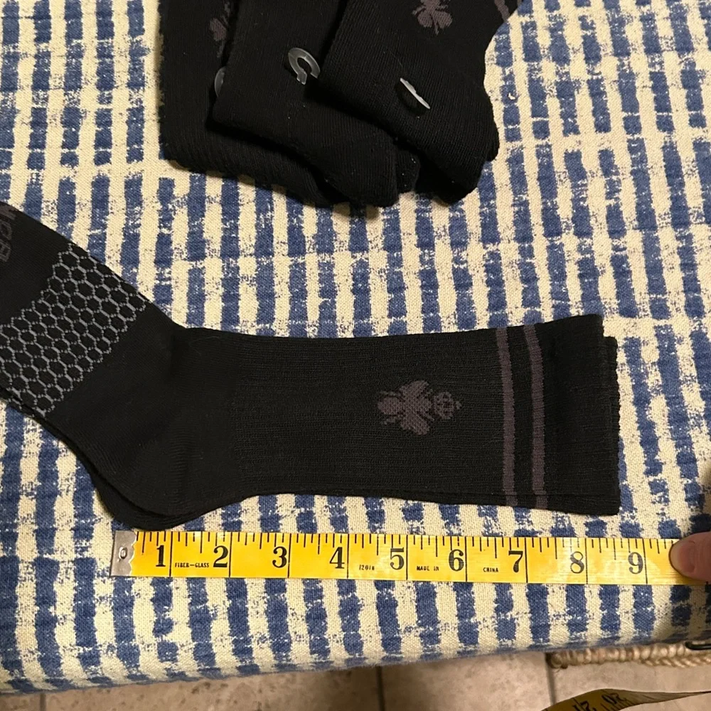 NWOT Bombas Black Calf Socks